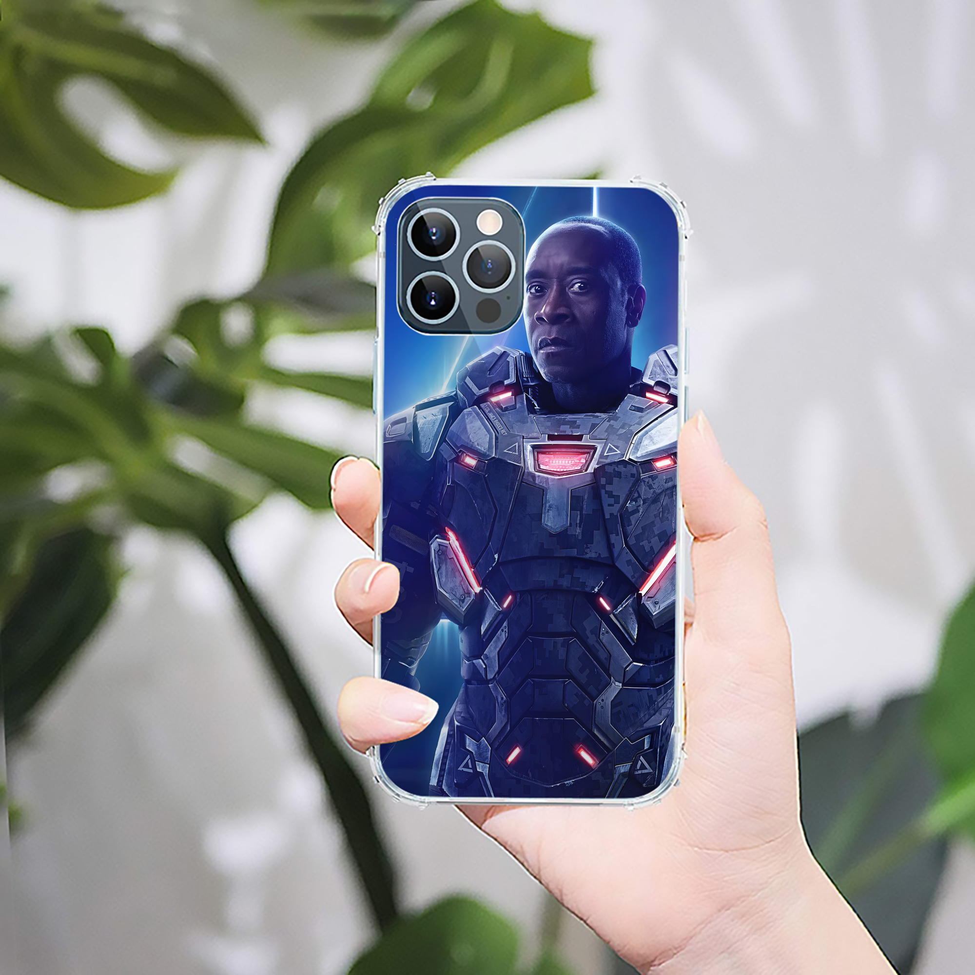 （画像用） アベンジャーズ The Avengers 【iPhone 12シリーズ対応】透明スマホケース（クリアソフトケース）